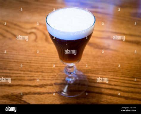 An Irish coffee from the Buena Vista Cafe in San Francisco. The Buena ...
