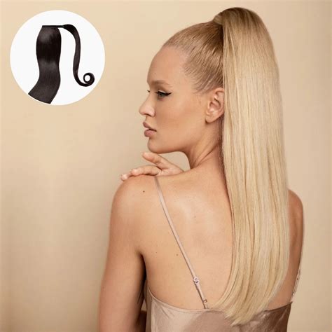Ponytail Clip In Hair Extensions – BOMBAY HAIR