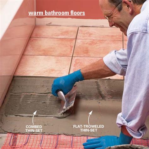 Install Radiant Heat Bathroom Floor – Flooring Tips
