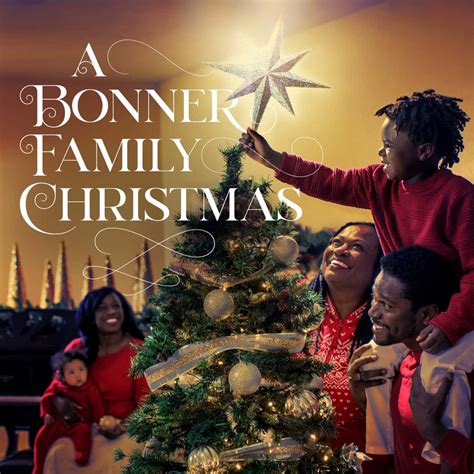 Download Bonnier Black Family Christmas Poster Picture | Wallpapers.com