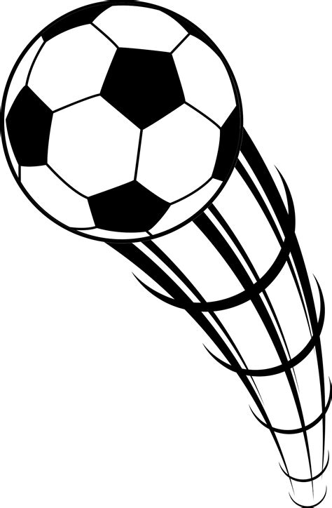 Soccer Ball Motion Clip Art