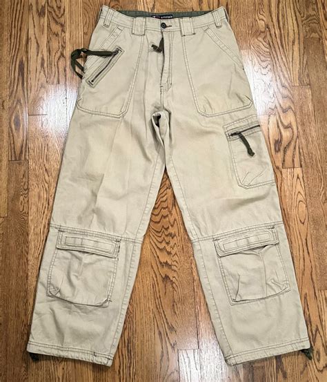 Vintage Bugle Boy Khaki Cargo Pants (Size 32 x 30) — RootsBK