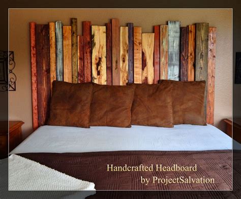 Never Say Goodbye: Reclaimed Wood Headboard King Diy