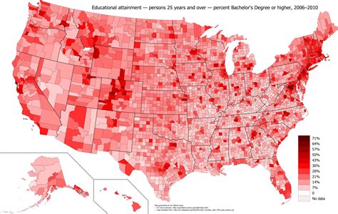United States Population Map - Guide of the World