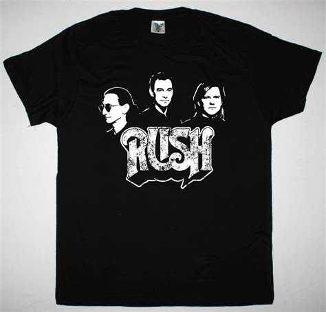 RUSH BAND NEW BLACK T SHIRT - Best Rock T-shirts