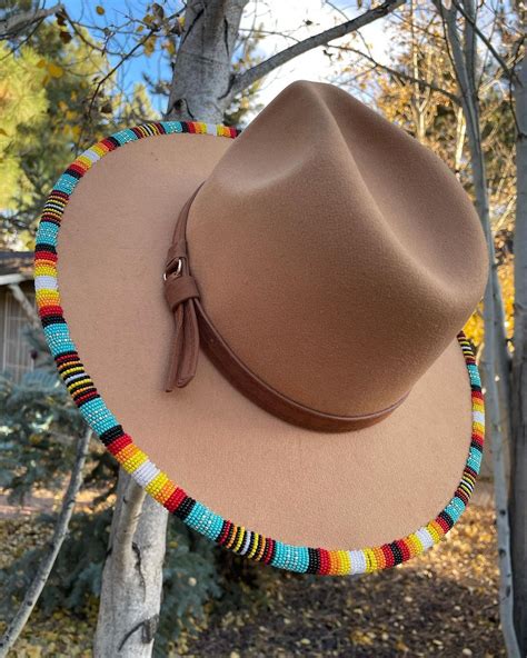 Handmade Beaded Hat with Big Auntie Energy