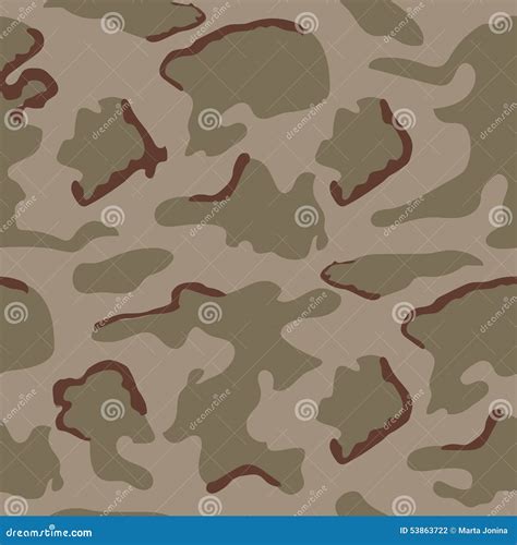Camouflage Seamless Pattern Stock Illustration - Illustration of ...