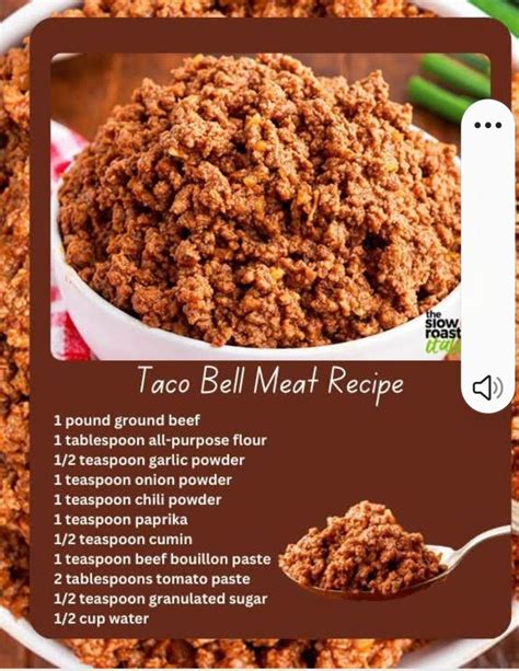 Pin by Kristen Staggs on Keto friendly dinner in 2025 | Taco bell meat ...