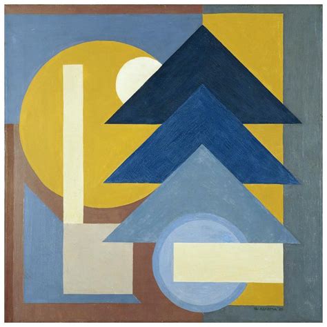 Compositie met Blauwe Driehoeken, 1923