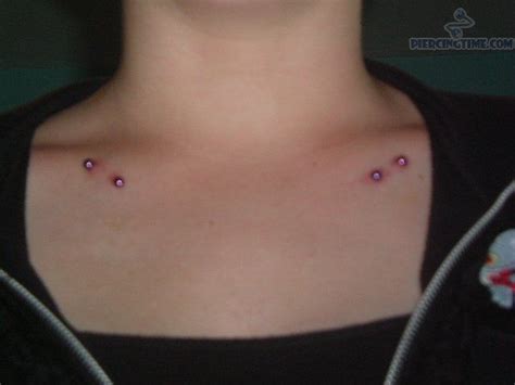 collar bone piercing | Collar bone piercing, Piercing, Surface piercing