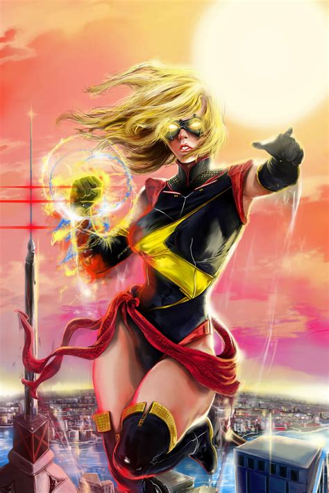 Ms. Marvel in my style! | Marvel superheroes, Marvel comics art, Ms ...