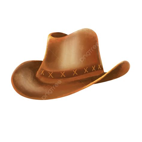 Cowboy Brown Clipart PNG Images, Brown Cowboy Hat, Cowboy Hat, Texas ...