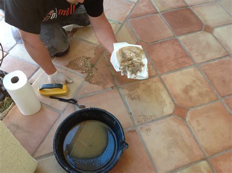 Superior Saltillo Tile Floor Refinishing & Restoration without messy ...