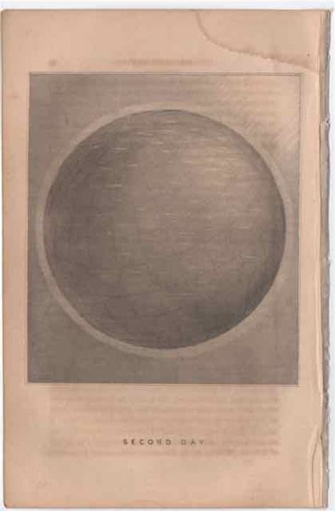 C. 1855 DAYS OF CREATION Print Second Day Original Antique | Etsy