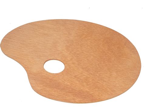 Wooden Paint Palette, Artist Palette, Painting Palette, Oil Paint Palette, Art Pallet for ...