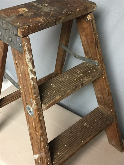 Step Ladder Wooden at Michiko Durbin blog