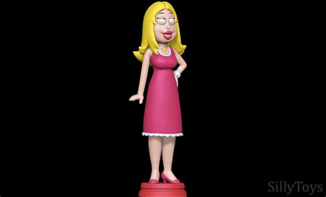 Francine Smith - American Dad 3D print model by SillyToys on Newgrounds