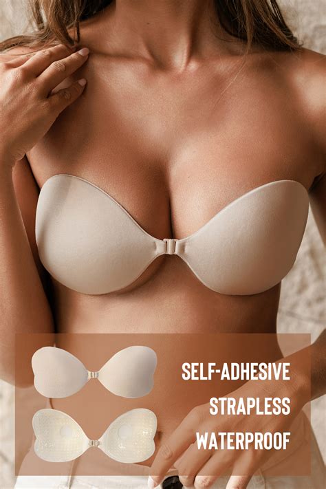 Backless Adhesive Reusable Bra