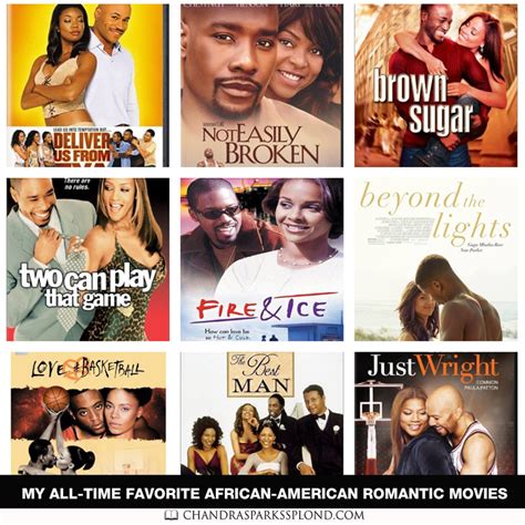 My All-Time Favorite African-American Romantic Movies