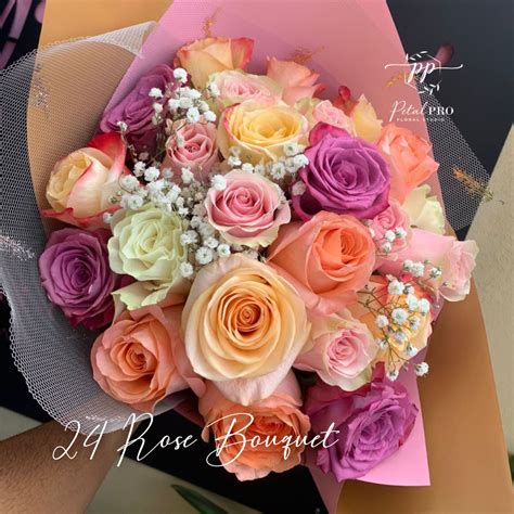 24 Rose Bouquet – The Petal Pro