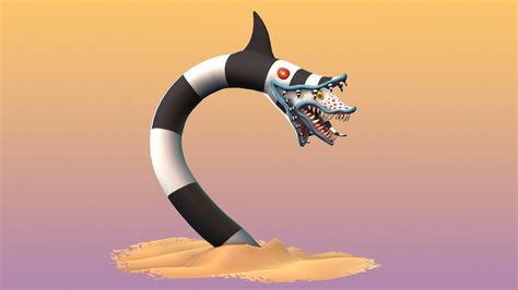 3D Beetlejuice Sandworm by CynicalPlant on DeviantArt