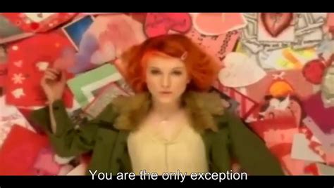 Paramore The Only Exception