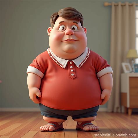 Peter Griffin in 3D Hyper-Realistic | Stable Diffusion Online