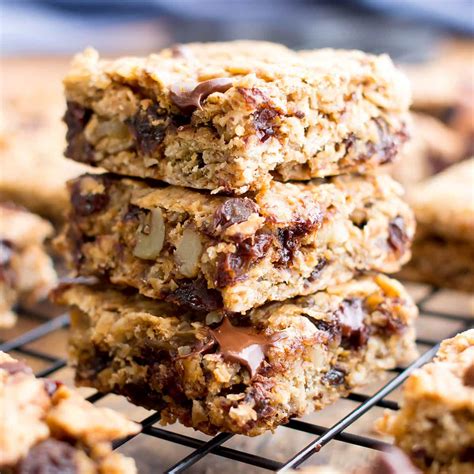 Banana Nut Oatmeal Bars Recipe | Deporecipe.co