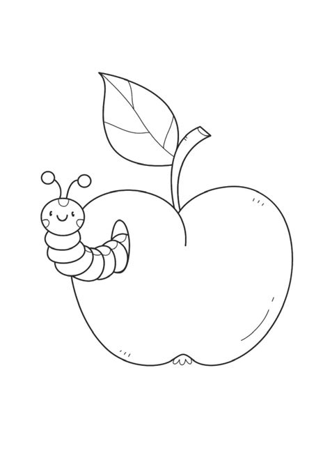 Worm coloring pages - ColoringLib