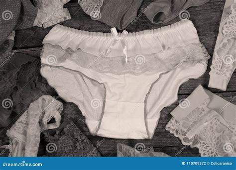 Panties on the floor stock photo. Image of string, tanga - 110709372