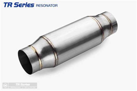 Aero Exhaust Resonator - tr33 TR Series - 3" Inside Diameter Necks