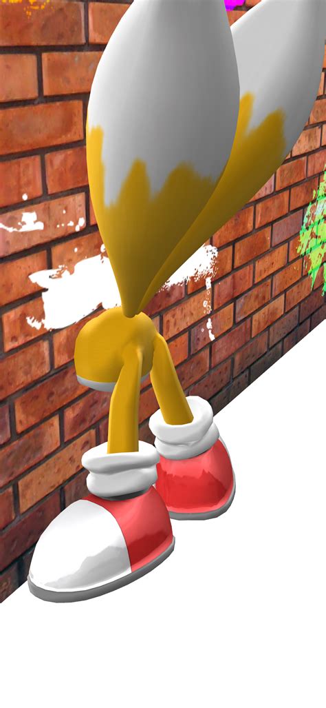 Tails stuck in the wall 4 by Sonicfan2498 on DeviantArt