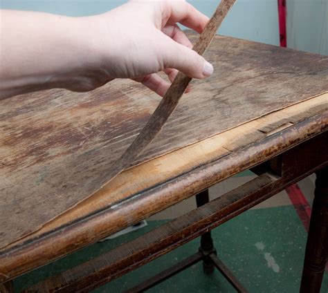 How To Repair Damaged Veneer Table Top at Robin Bradley blog