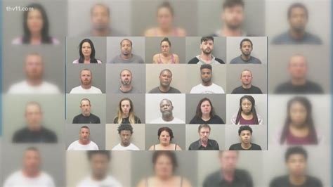 25 arrested in Hot Springs during multi-agency warrant round-up | thv11.com