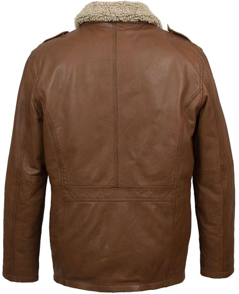 Toscanini: Men's Leather Coat - Real Leather Garments
