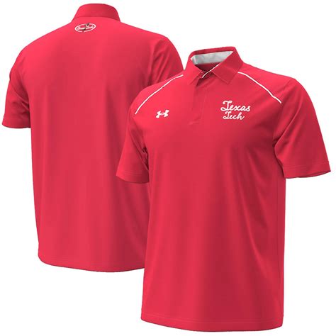 Under Armour Texas Tech Raiders Throwback Cursive Polo | Academy
