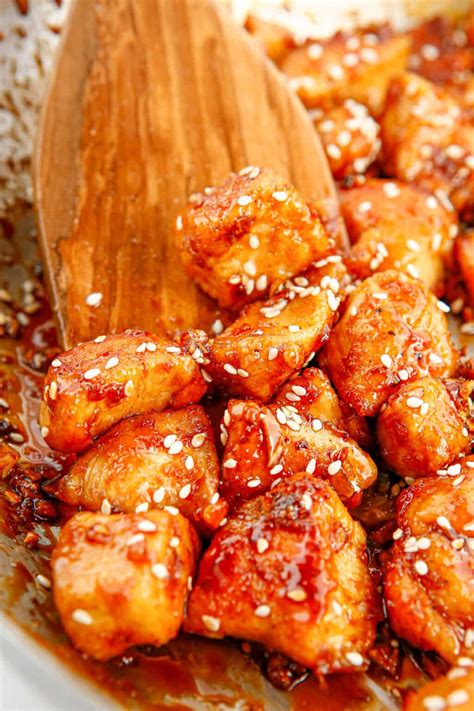 Easy One-Pot Honey Sesame Chicken