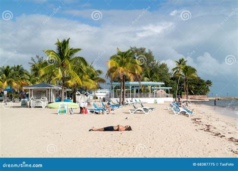 Beach in Key West, Florida Keys Editorial Image - Image of florida ...