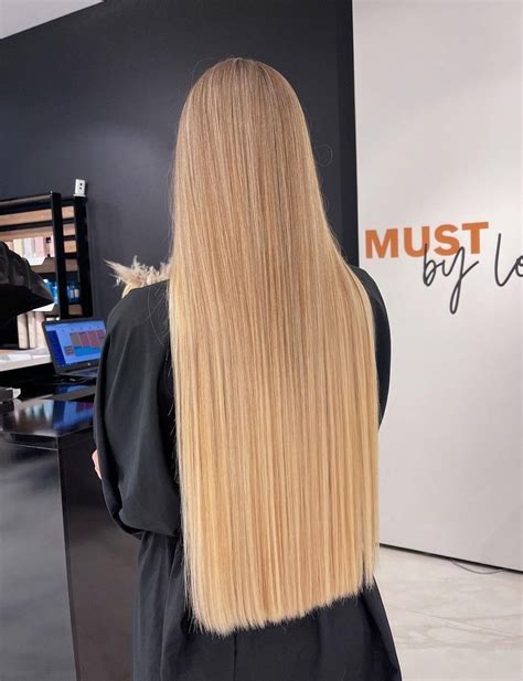 Pin by Keith on Beautiful long straight blonde hair | Straight blonde ...