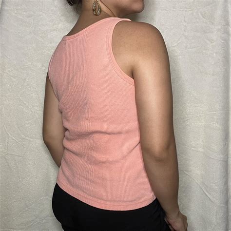 Women's Pink Vest | Depop