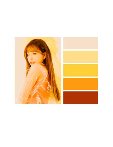 Kpop color palettes
