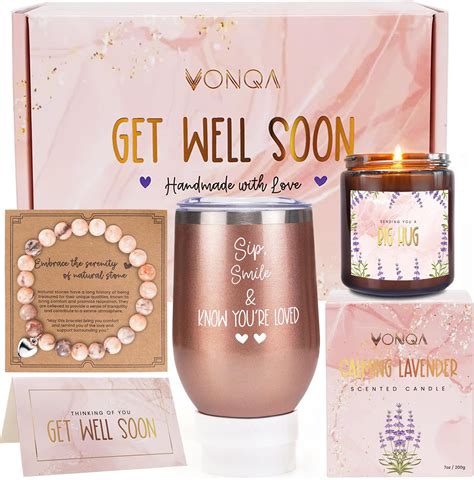 Amazon.com : Jumptem Get Well Soon Gifts for Women, Care Package for ...