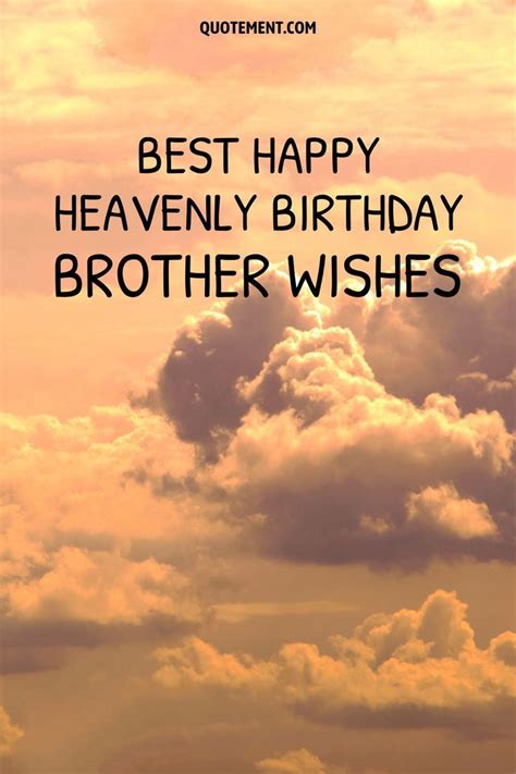 Best Happy Heavenly Birthday Brother Wishes | Happy heavenly birthday ...