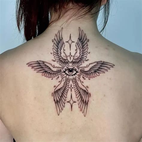 Explore the Mystical World of Seraphim Angel Tattoo Designs | Chest ...