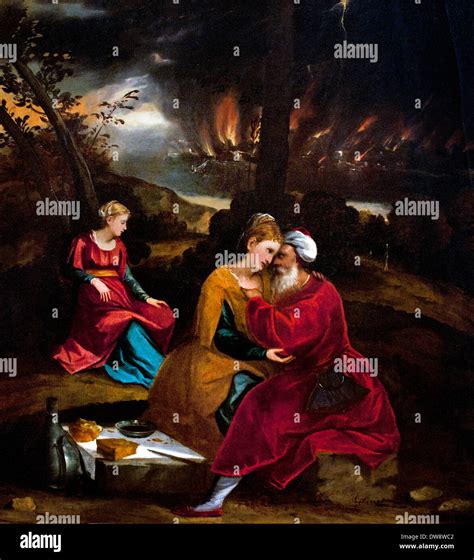 Lot and his daughters hi-res stock photography and images - Alamy