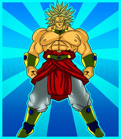 How To Draw Broly, Step by Step, Drawing Guide, by Dawn - DragoArt