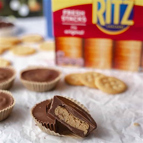 Ritz cracker peanut butter cups - One Sweet Mama