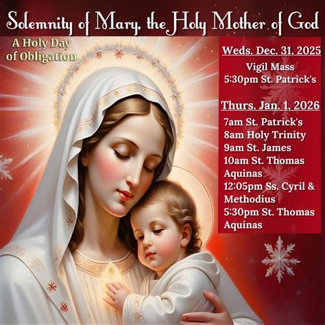 The Solemnity of Mary, the Holy Mother of God , 148 Clinton St ...