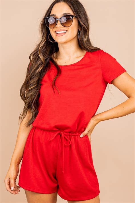 Zoned In Red Romper | Fashion, Fall fashion skirts, Fashion boutique