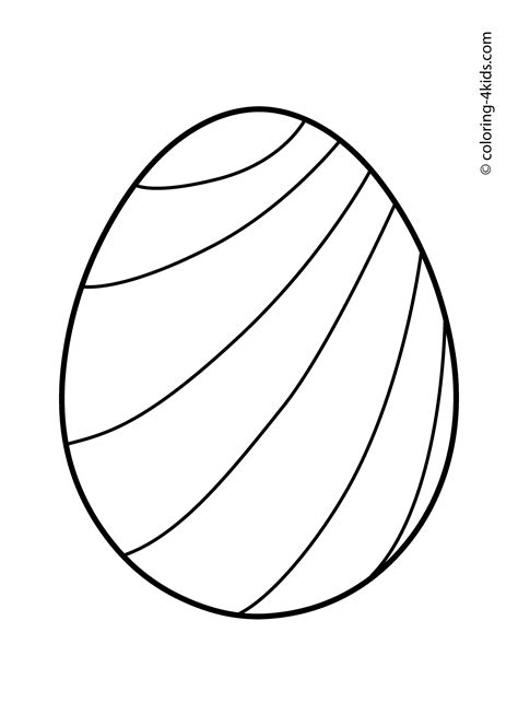 Printable Easter Egg Coloring Pages - Printable Learning Sheets